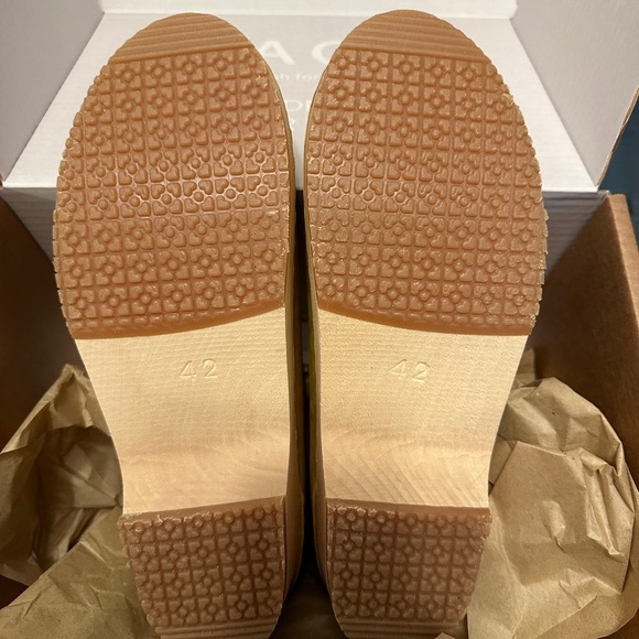 Women's Yellow Mules - Picture 3 of 3